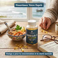 🔥 Oméga-3 Ultra Concentré 1200 mg EPA / 900 mg DHA – Boostez votre Cœur & votre Clarté Mentale dès aujourd’hui